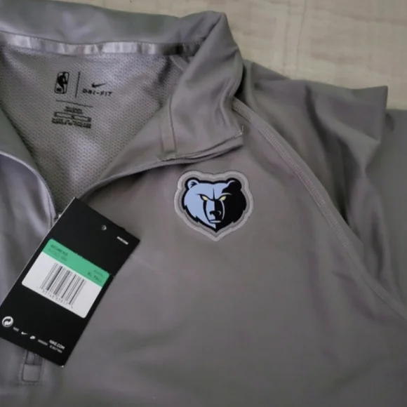 Nike Memphis Grizzlies Women XL Tall Quarter Zip Lightweight Sweater 042025 - Picture 7 of 7